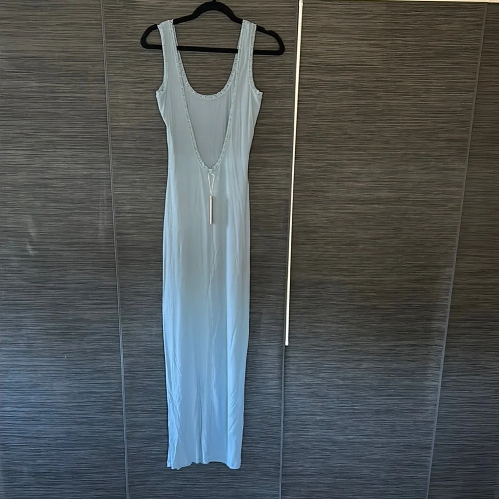 Skims Soft Lounge Blue Maxi Dress - Picture 2 of 5